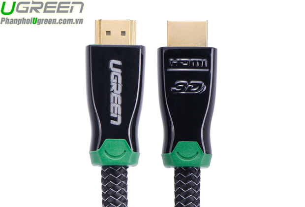 Cáp HDMI 5M bọc lưới kim loại chính hãng Ugreen UG 10294