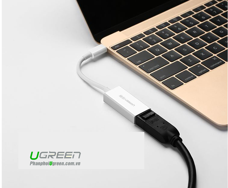 Cáp chuyển đổi USB Type C to Displayport (âm) Ugreen 40372 cao cấp