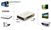 Bộ chia HDMI 1 ra 2 chính hãng Ugreen 40276 - Hỗ trợ 4K - 3D