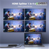 Bộ chia HDMI 2.0 từ 1 ra 4 cổng hỗ trợ 4K@60Hz Ugreen 90514 chính hãng