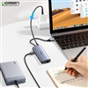 Bộ chia USB 3.0 ra 3 cổng + Lan Rj45 1000Mbps Ugreen 60719