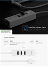 Bộ chia USB Type C To Hub USB 2.0 3 Cổng và 1 cổng Lan Ugreen 20792