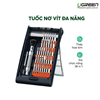 Bộ tuốc nơ vít hợp kim nhôm 38 trong 1 đa chức năng UGREEN 80459 chính hãng