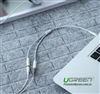 Cáp Audio 3.5 ra Mic & Headphone Ugreen 30619 Cao Cấp