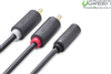 Cáp Audio 3.5mm (Âm) to RCA 1.5M Chính Hãng Ugreen 10548