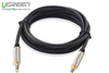 Cáp Audio 3.5mm dài 0.5m bọc lưới Ugreen 10601 cao cấp