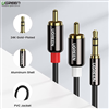 Cáp Audio 3.5mm to 2 RCA 1M Ugreen 10749 Cao Cấp