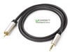 Cáp Audio 3.5mm to RCA Coaxial 1M Ugreen 20731 Cao Cấp	