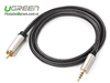 Cáp Audio 3.5mm to RCA Coaxial dài 5m cao cấp Ugreen 20735