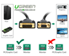 Cáp chuyển đổi DVI to VGA (24+5) chính hãng Ugreen 30499