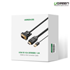 Cáp chuyển đổi HDMI to VGA dài 1,5m Ugreen 30449 hỗ trợ nguồn phụ