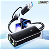 Cáp chuyển đổi USB-A & Type-C 3.0 to Lan Gigabit 10/100/1000Mbps Ugreen 15638 chính hãng