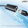 Cáp chuyển đổi USB Type-C 3.0 to Lan Gigabit 10/100/1000Mbps Ugreen 15637 chính hãng