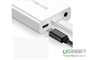 Cáp chuyển HDMI to VGA + Audio 3.5mm & Micro-USB Ugreen 40247 (màu trắng)