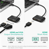 Cáp chuyển USB 3.0 to HDMI và VGA chính hãng Ugreen 20518