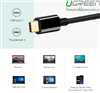 Cáp chuyển USB Type C To HDMI và VGA Chính hãng Ugreen 50318 vỏ nhôm