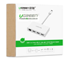 Cáp Chuyển USB Type C To Lan 10/100Mbps, Hub USB 3.0 Ugreen 40382