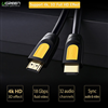 Cáp HDMI 10M tròn chính hãng Ugreen UG-10170 hỗ trợ 3D 4K