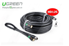 Cáp HDMI 12m HD125 Ugreen 10288 cho công trình, dự án đi dây ngầm chất lượng 4K*2K