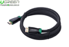 Cáp HDMI 15M bọc lưới kim loại chính hãng Ugreen UG 10298