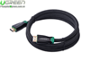 Cáp HDMI 1M bọc lưới kim loại chính hãng Ugreen UG 10291