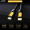Cáp HDMI 3M tròn chính hãng Ugreen UG-10130 hỗ trợ 3D 4K
