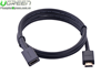 Cáp HDMI nối dài 0,3m chính hãng Ugreen UG-10139