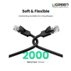 Cáp mạng đúc sẵn CAT6 UTP 26AWG tròn dài 1,5m Ugreen 60545 chính hãng