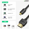 Cáp Micro HDMI to HDMI 1,5M chuẩn A chính hãng Ugreen UG-30102