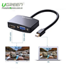 Cáp Mini Displayport to VGA + HDMI chính hãng Ugreen UG-10439