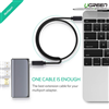 Cáp nối dài USB Type-C 3.1 GEN2 (Male/Female) hỗ trợ 4k@60hz dài 1m Ugreen 10387 chính hãng