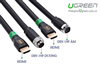 Cáp nối HDMI 10M UGREEN HD125 -10287-giải pháp hoàn hảo đi ngầm cáp cho công trình , dự án của bạn