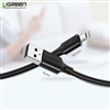 Cáp sạc micro USB dài 1,5m màu đen chính hãng Ugreen 60137