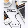 Cáp sạc USB Type-C dài 1M chính hãng Ugreen 50997 chính hãng