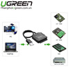 Cáp USB 2.0 to Sata Ugreen 20215 dùng cho HDD/SSD 2,5 và 3,5 có nguồn phụ