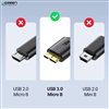 Cáp USB 3.0 to Micro B dài 2m Ugreen 10843 chính hãng