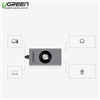 Cáp USB Sound 7.1 jack cắm 3.5mm Loa và Mic Ugreen 50711 cao cấp