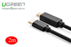 Cáp USB Type C sang Mini USB 2.0 dài 2M chính hãng Ugreen 30186