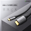 Cáp USB Type C to HDMI dài 3m Ugreen 50766 hỗ trợ 4K@60Hz