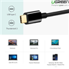 Cáp USB Type C to HDMI + VGA Ugreen 50505 hỗ trợ sạc Power Delivery chính hãng