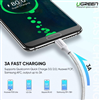 Cáp USB Type C to USB 2.0 Ugreen 60131 dài 1m bện nylon cao cấp