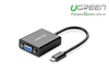 Cáp USB Type-C to VGA Ugreen 20587 hỗ trợ 1080p cao cấp