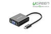 Cáp USB Type-C to VGA Ugreen 20587 hỗ trợ 1080p cao cấp