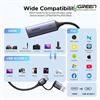 Card ghi hình HDMI to USB 3.0 Type C live streaming 2K30Hz Ugreen 15389 CM629 chính hãng