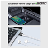 Đầu chuyển đổi USB-A sang USB-C chuẩn 3.1 tốc độ 10Gbps hỗ trợ sạc 3A Ugreen 45275 chính hãng