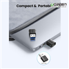 Đầu chuyển đổi USB-A sang USB-C chuẩn 3.1 tốc độ 10Gbps hỗ trợ sạc 3A Ugreen 45275 chính hãng