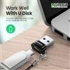 Đầu chuyển đổi USB Type-A 2.0 sang Type-C hỗ trợ 480Mbps, sạc nhanh 18w, dữ liệu Ugreen 50568 chính
