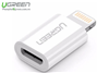 Đầu chuyển Lightning sang Micro USB Ugreen 20745 chứng nhận MFI - Apple