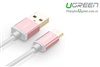 Dây USB 2.0 sang USB Type-C dài 2M Ugreen 30510