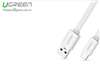 Dây USB Type C to USB 3.0 dài 0.25M dẹt chính hãng UGREEN 10690